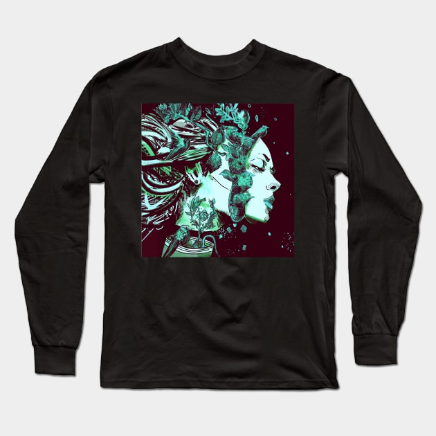 Birds Long Sleeve T-Shirt by PissCharming